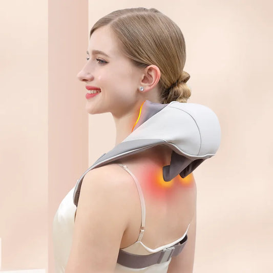 Ultimate Relaxation: Wireless Electric Neck and Back Massager